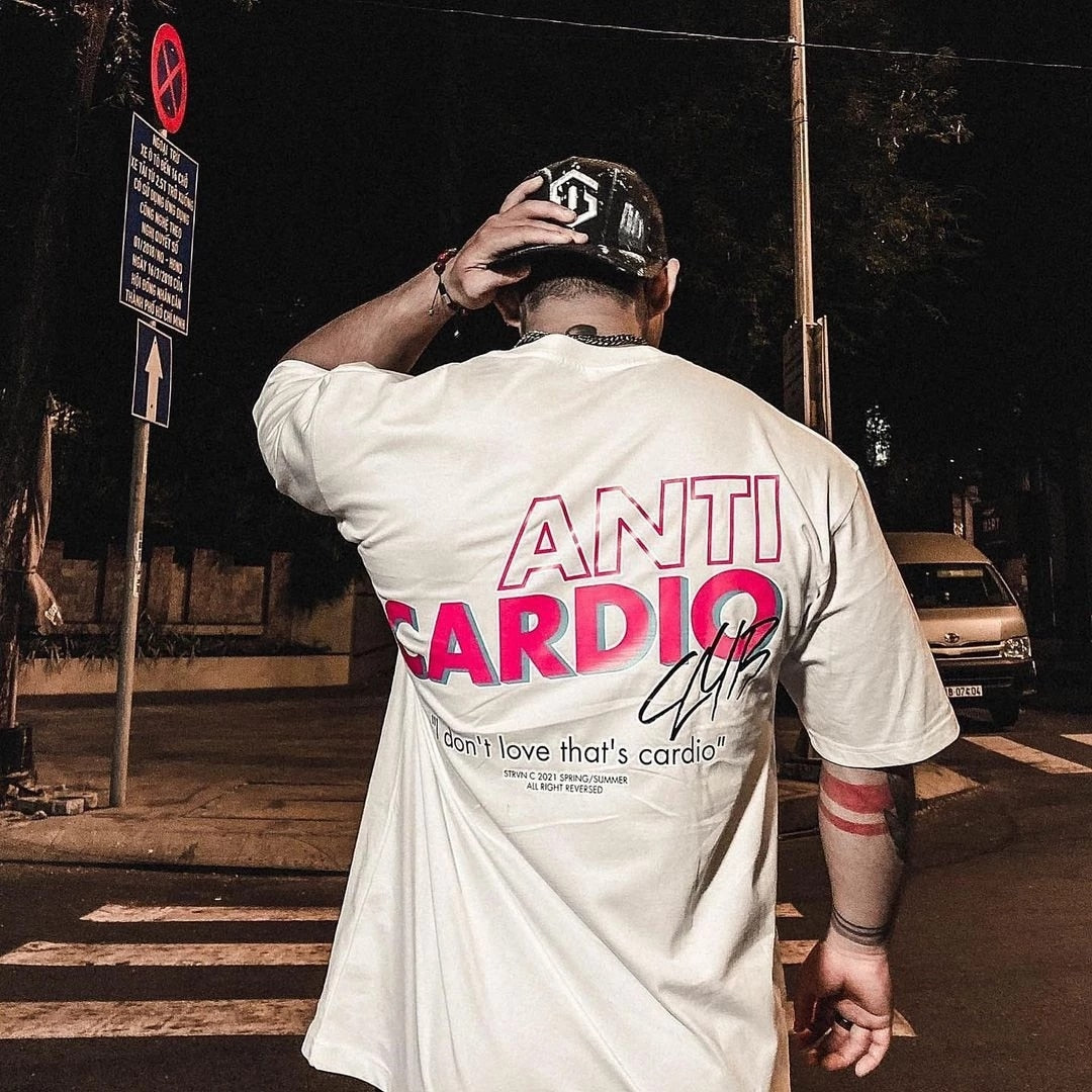 Men's Gym Shirt "Anti Cardio"