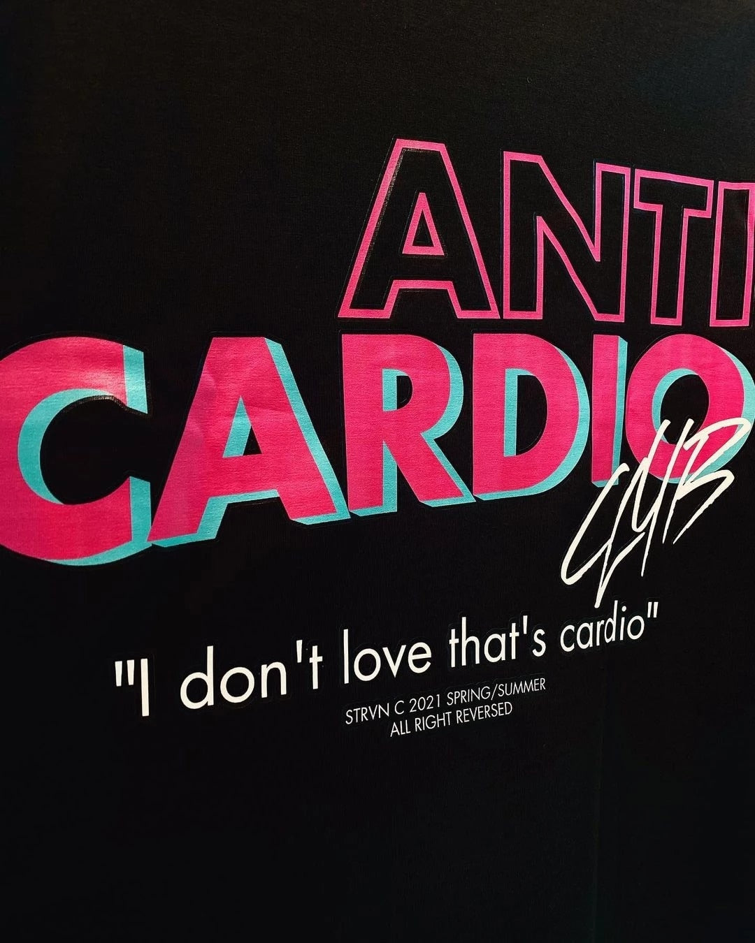 Men's Gym Shirt "Anti Cardio"